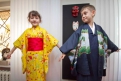 Второклассники Даниил и Виолетта на полчаса стали настоящими японскими гостями.