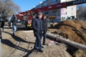 Олег Кожемяко обратил внимание строителей на соблюдение сроков.
