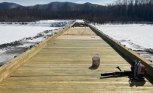 В Селемджинском районе после ремонта открыли поврежденный ледоходом мост