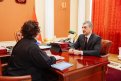 Губернатор Приамурья встретился с омбудсменом по правам человека в регионе. Фото: amurobl.ru