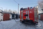 При тушении пожара в гараже в Белогорске нашли тело пенсионера