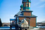 Новые купола для амурского храма доставили в Игнатьево из Челябинской области