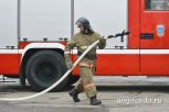 Пожарные Благовещенска потушили детскую горку