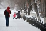 В последнюю субботу ноября в Амурской области снег и сильный ветер