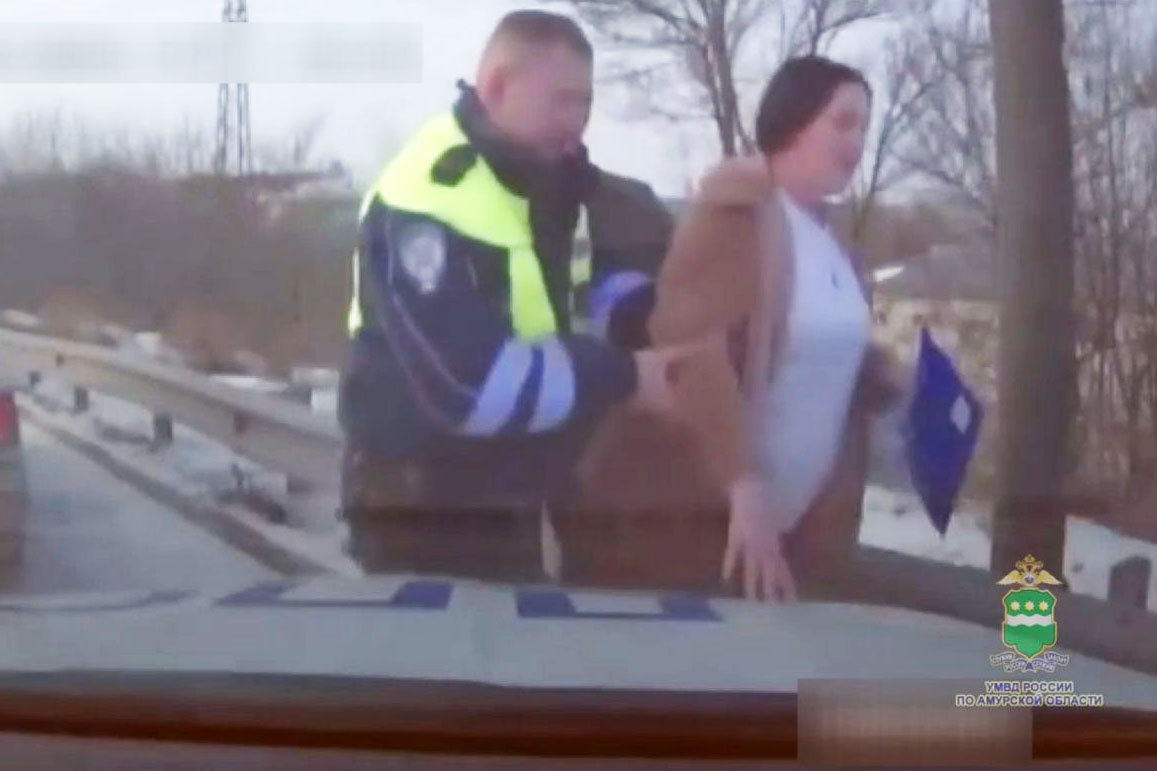 Скриншот видео t.me/gibdd28