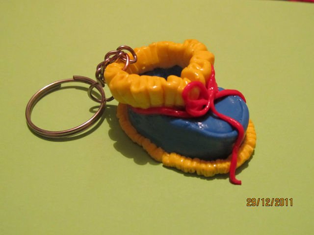 Брелок из полимерной глины Ирины Видинеевой.