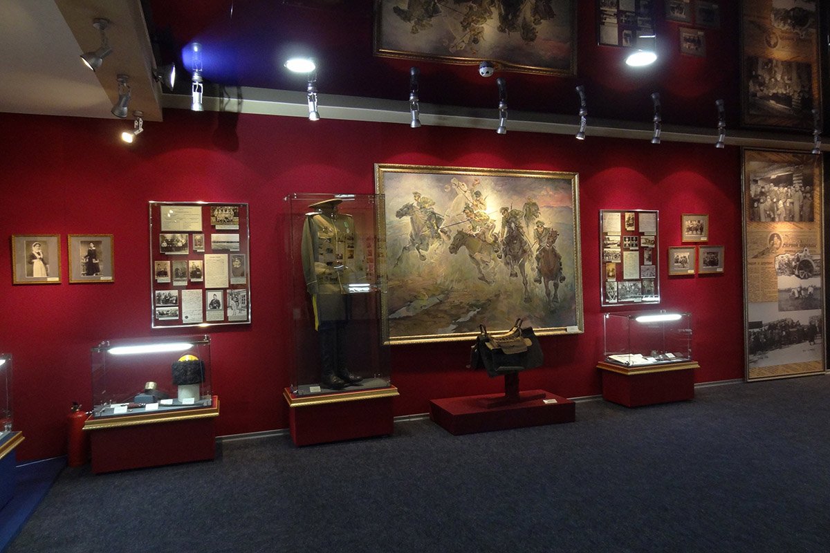 Фрагмент экспозиции Албазинского краеведческого музея. Фото: Амурский областной краеведческий музей