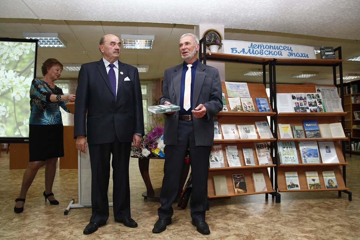 Иван Варшавский и Иван Шестак на презентации книги. Фото: Андрей Дюкарев