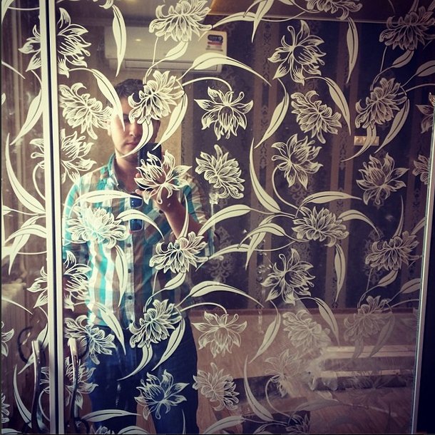 Декоративное зеркало. Фото: instagram.com