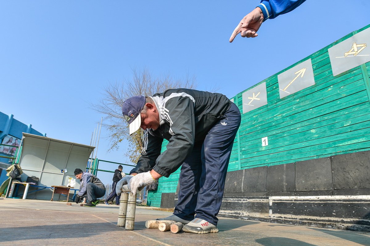 Совсем скоро городки могут стать олимпийским видом спорта. Фото: А. Ильинский
