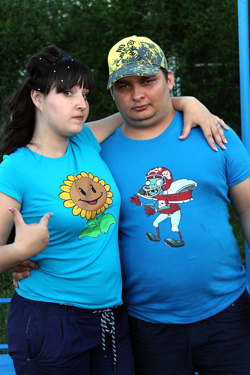 Даниил и Кристина ДО: 170 кг на двоих.