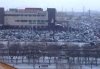 Проезд  Калининского кольца в Благовещенске заблокировали сотни машин