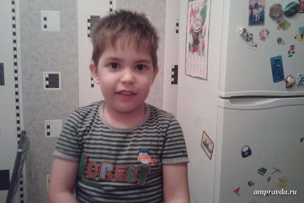 Тимофей Холодов, 4 года