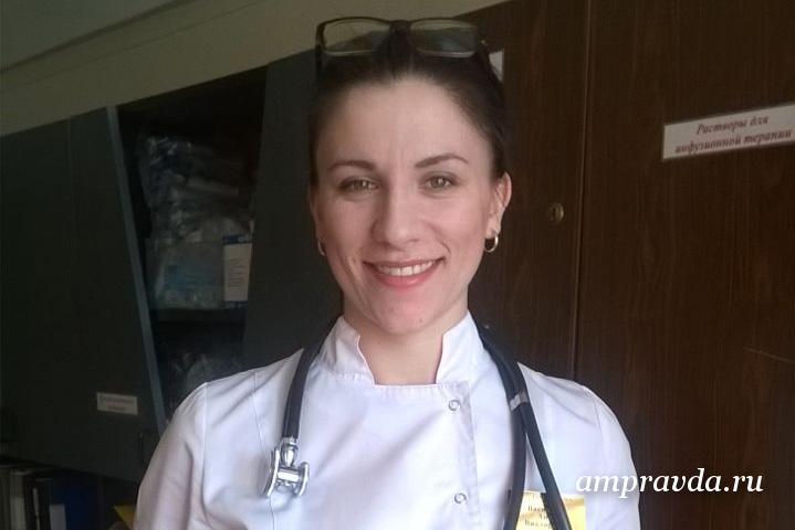 Анна Васильева, врач-педиатр Амурской областной детской клинической больницы