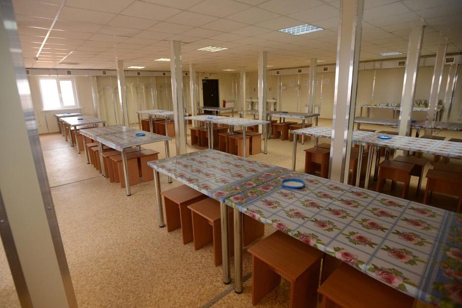 Столовая для студентов. Фото: Дмитрий Рогозин (Twitter.com)