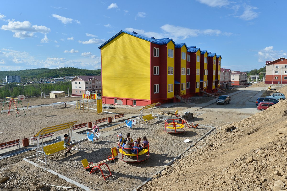 В этом году в Тынде в Таежном микрорайоне планируется сдать 9 домов.