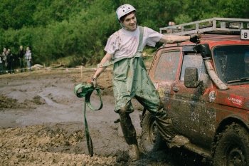 Джипы грязи не боятся. Фоторепортаж с первого этапа областного чемпионата по трофи-рейдам