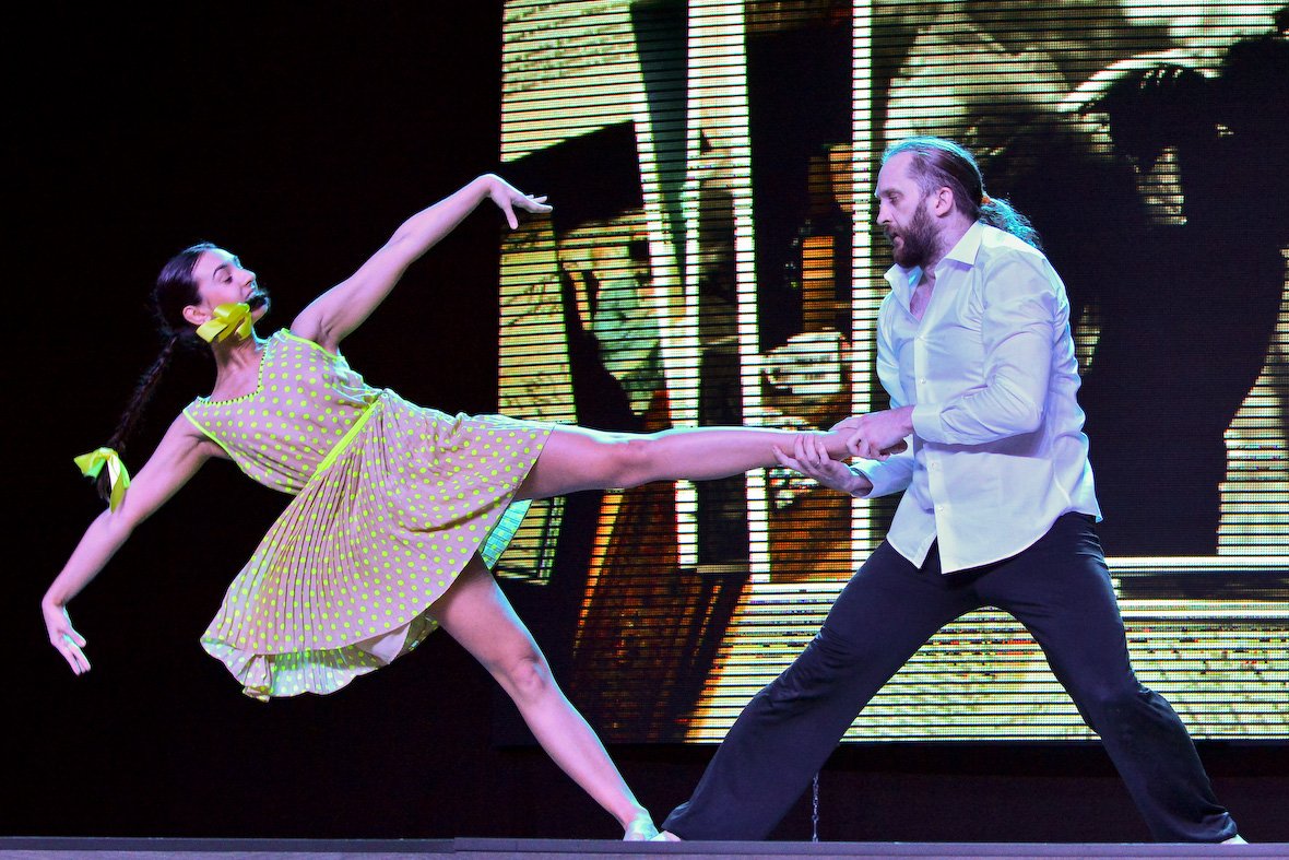 Сергей Труш и Елена Клемес: 2-е место.