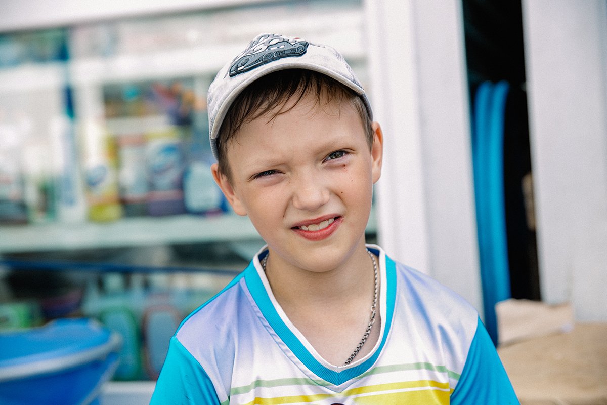 Вадим Кучма, ученик 3‑го класса