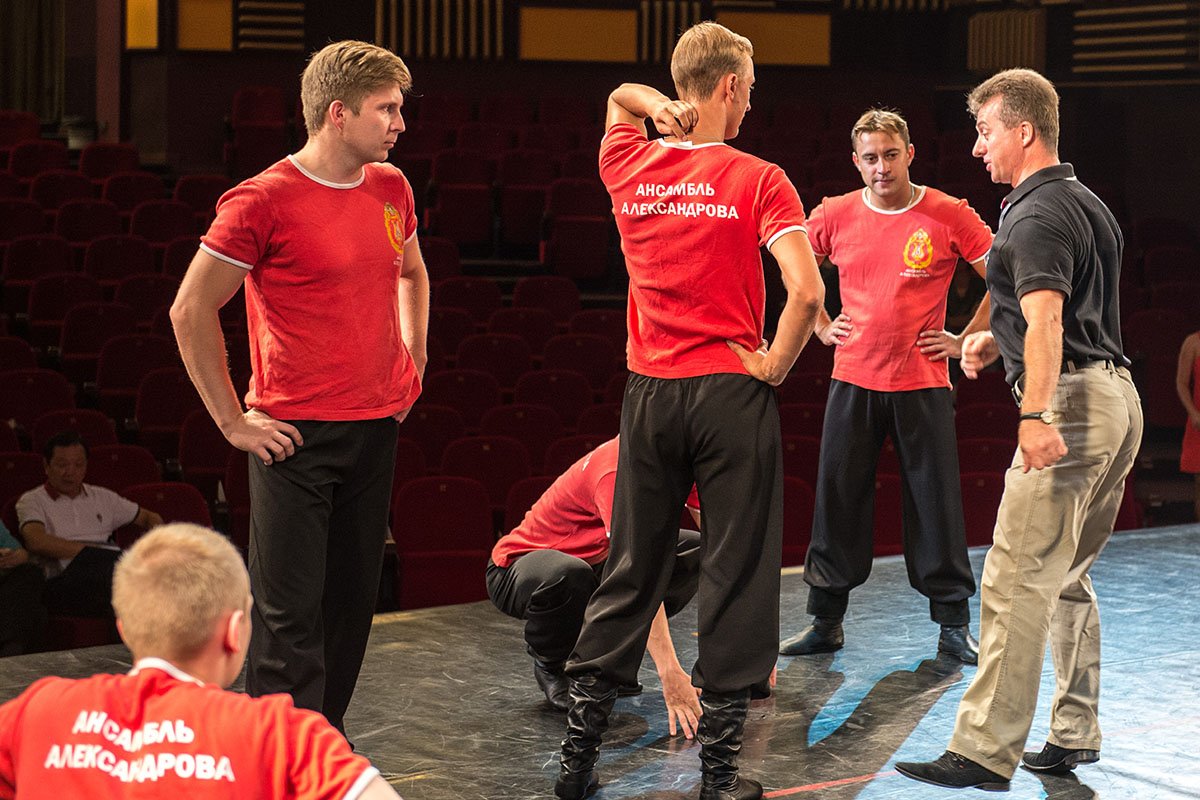 В составе хора приехали 25 танцоров. Фото: А. Ильинский