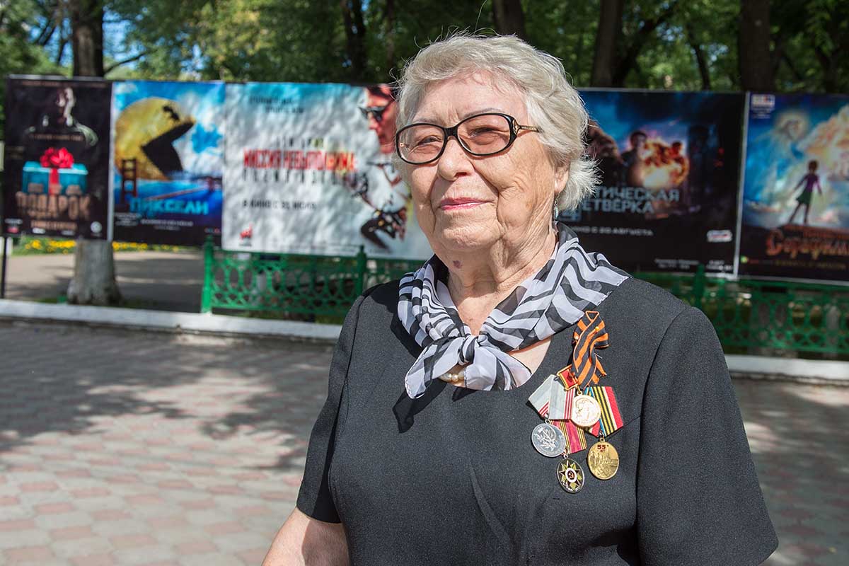 Галина Иосифовна Зуева, труженик тыла