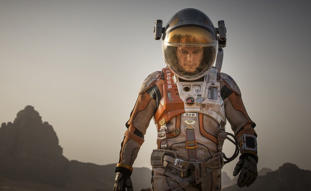 Кадр из к/ф «Марсианин»