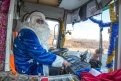 За рулем Дед Мороз Сережа: по Благовещенску колесит праздничный автобус