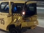 В Благовещенске снова произошло ДТП с такси: виновник аварии пробил головой лобовое стекло