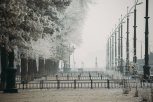 Амурский март: фоторепортаж с заснеженных улиц весеннего Благовещенска