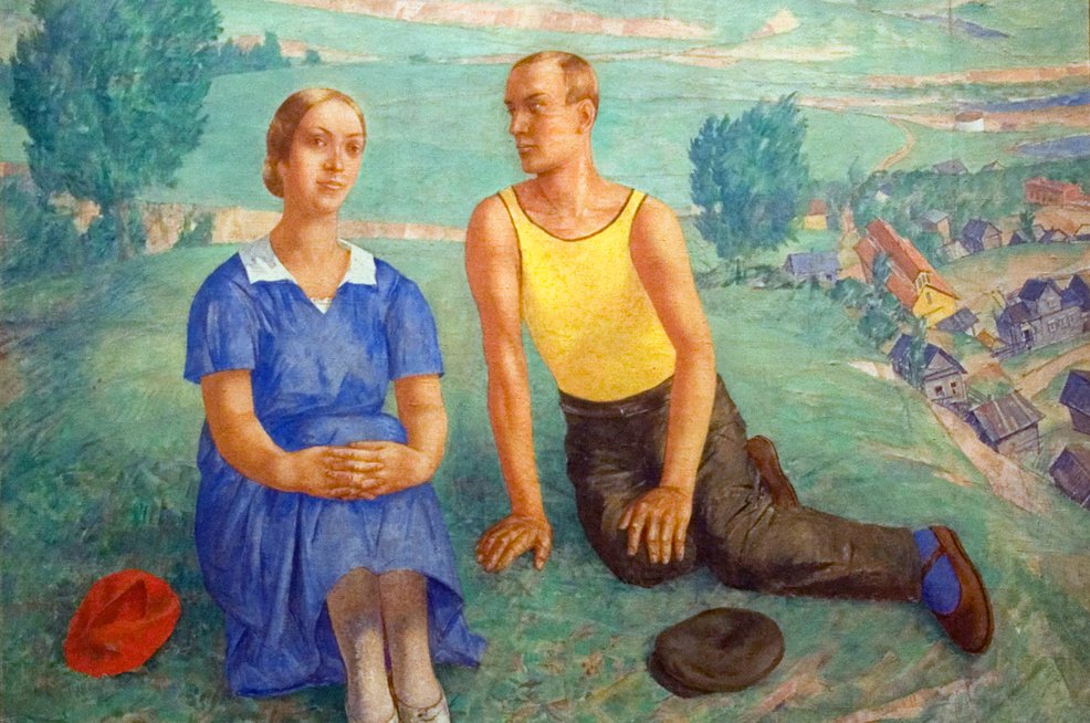 Фото: «Весна» (1935) Петрова-Водкина