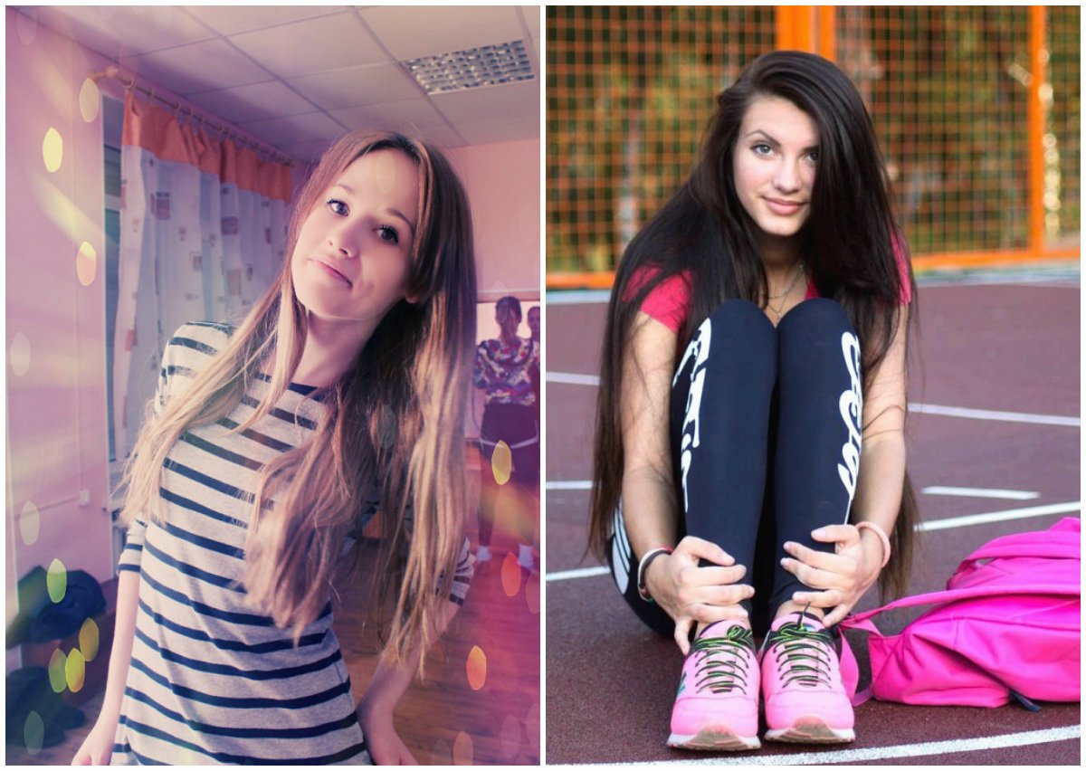 Анжелика Волкова и Кристина Луговская