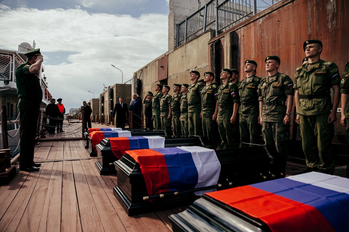 Спустя 111 лет после Русско-японской войны останки 68 российских военнослужащих на Родине.
