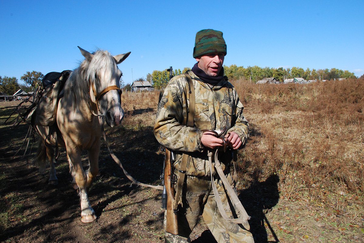 Охотник Анатолий Тимохин