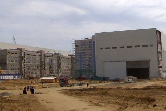 Кадр из видеосъемки космодрома. УМВД России по Амурской области