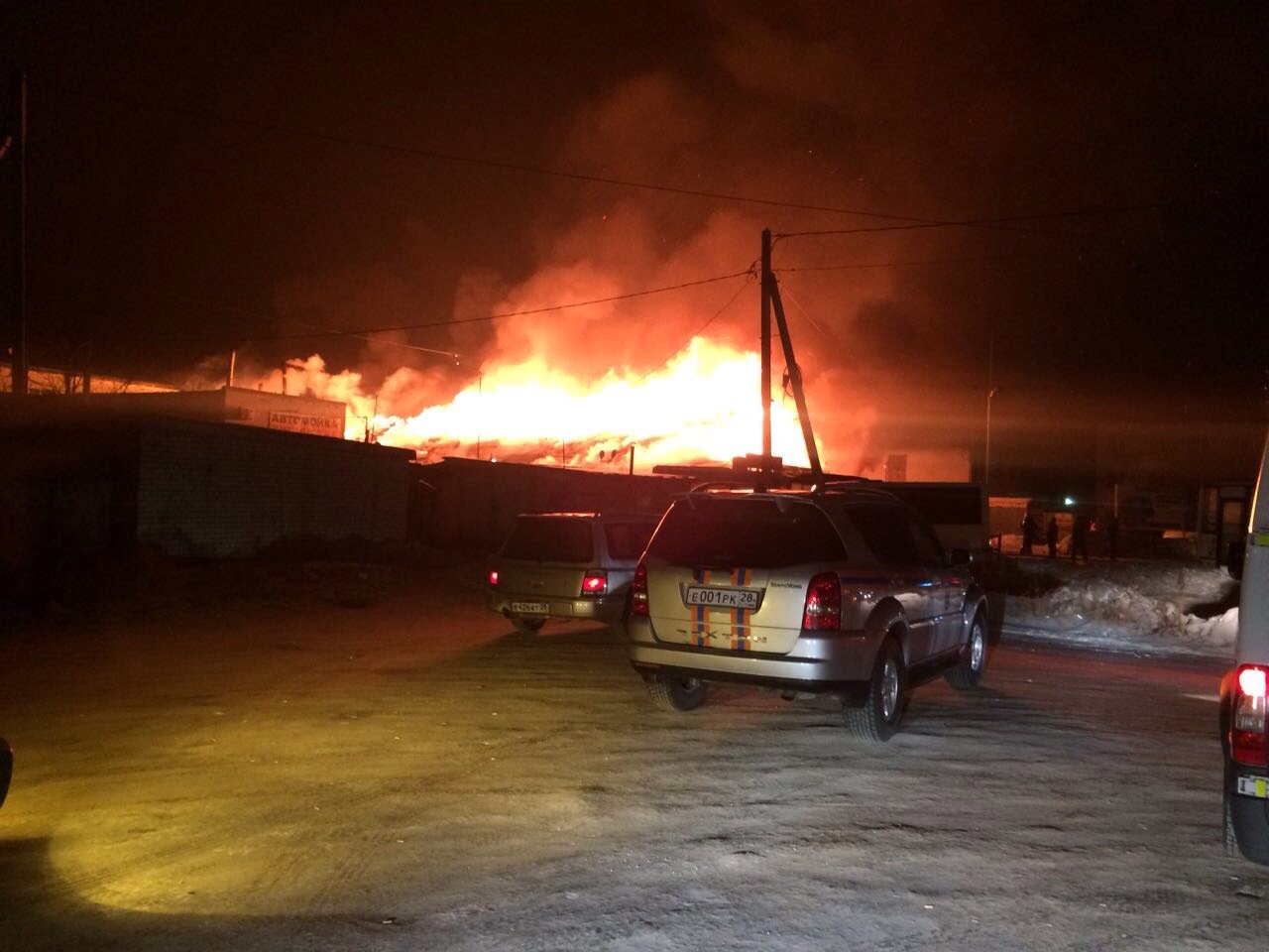 Фото очевидцев