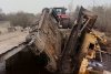 И рухнул мост: в Ерковцах восстанавливают переправу через реку