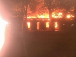 В Магдагачинском районе дотла сгорело кафе у трассы