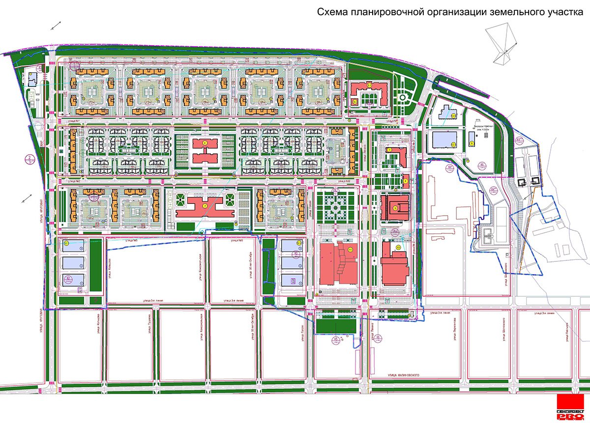 План строительства