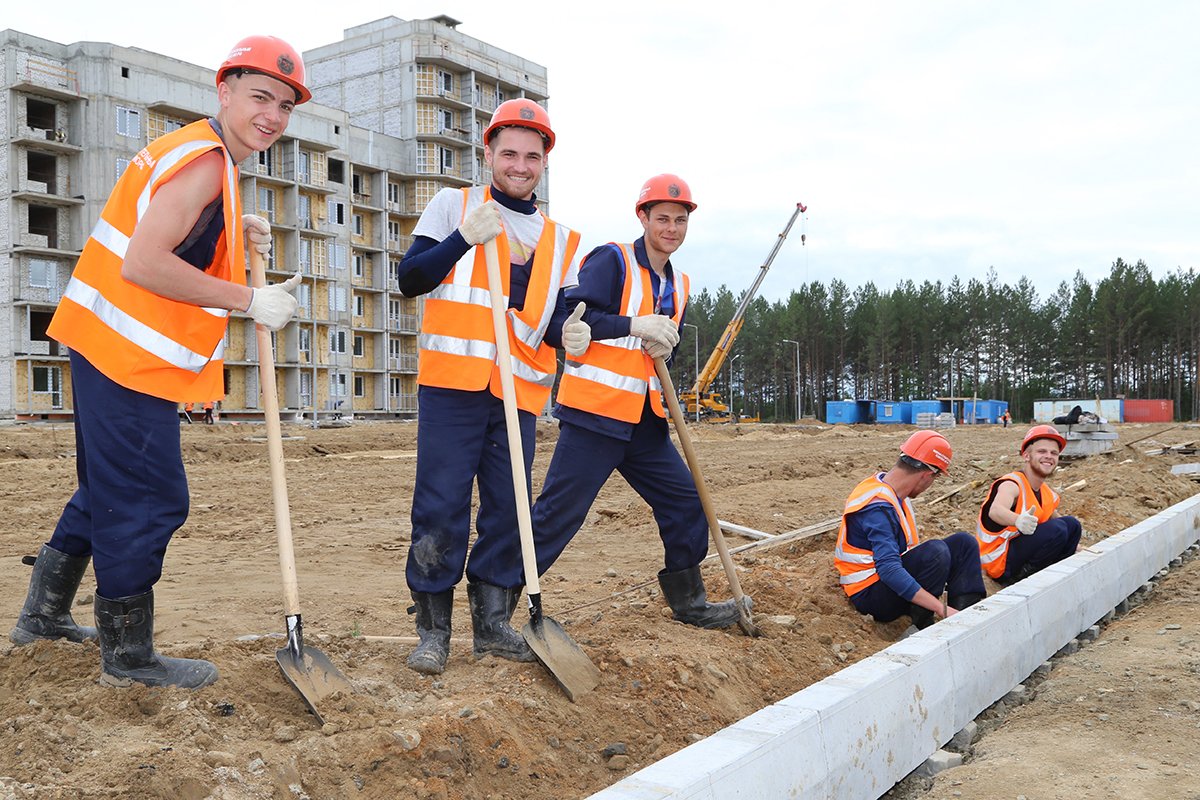 Студенты из Воронежа. Фото: Светлана Глущенко, пресс-секретарь ГВСУ