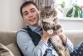 Родион Газманов со своим котом Шелдоном. Фото: пресс-служба Родиона Газманова