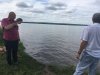 Жители Владимировки организовали самодельный гидропост для наблюдения за уровнем Зеи