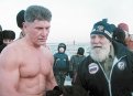 Олег Кожемяко пожелал пловцам спортивного настроения зимой.