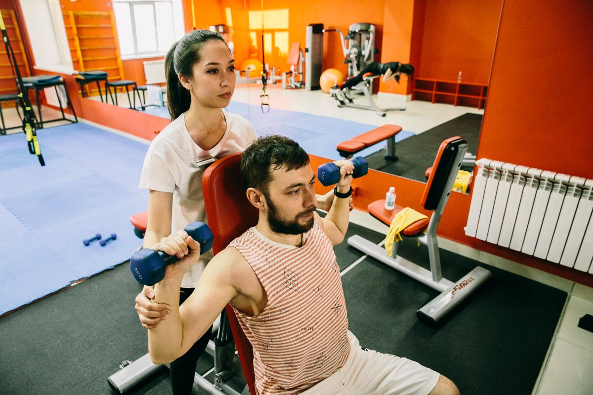 Напряженной тренировкой Андрей заработал выходной.