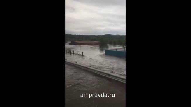 В Сковородинском районе режим ЧС из-за подъема уровня воды в Большом Невере и проливных дождей