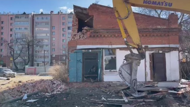 История под снос: амурские краеведы не спасли дом дореволюционной постройки в Благовещенске