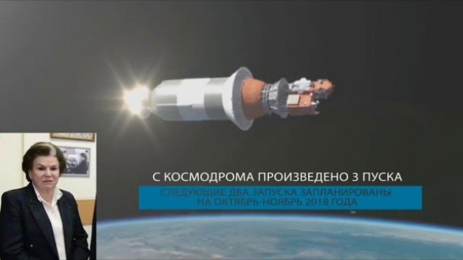 Валентина Терешкова поздравила жителей Приамурья с Днем космонавтики