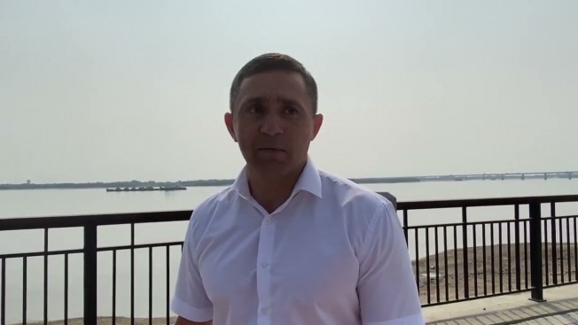 Новую набережную с детской площадкой на берегу Зеи в Благовещенске откроют в сентябре