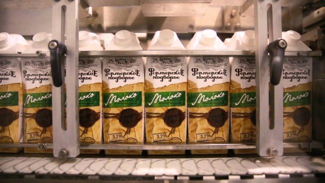 Хладокомбинат: как работает линия по фасовке молока в «Фермерское подворье»