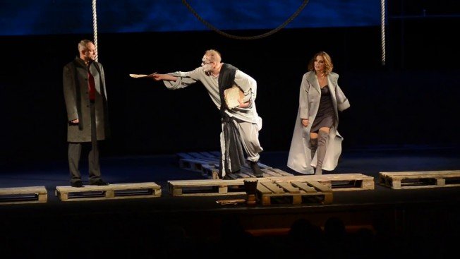 Отрывок из спектакля «Гамлет» на «Амурской осени» - 2018