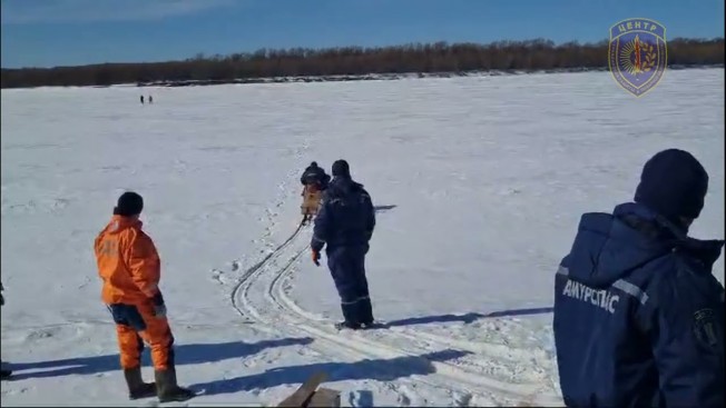 Последний подрыв льда на Амуре провели в Сковородинском округе